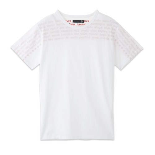 DICTIONARY TEE (WHITE/RED)
